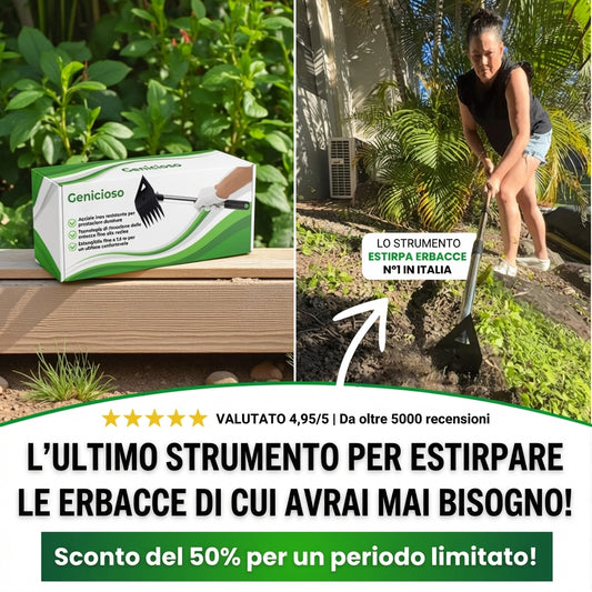 Genicioso Pro — Estirpatore di Radici